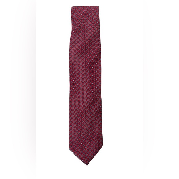 BROOKS BROTHER Silk Solid is burgundy Tie BRAND NEW - Picture 4 of 7